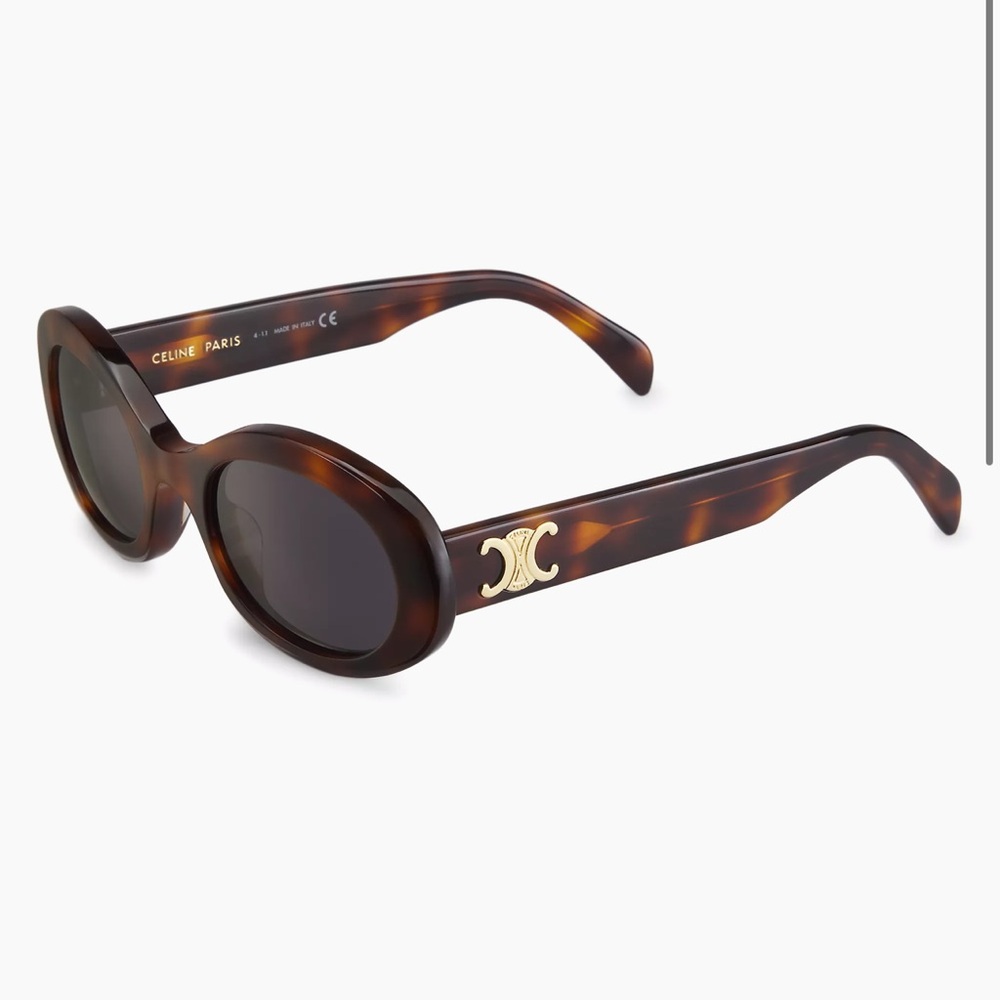 Celine Triomphe Oval Sunglasses